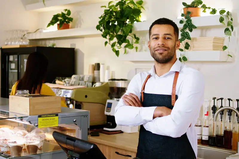 A cafe with something that cannot wait for a better rate.