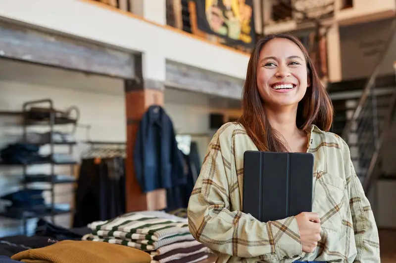 An outfitter, covering the wait between the work and the payment.